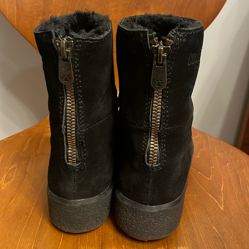 Cougar black suede waterproof boots